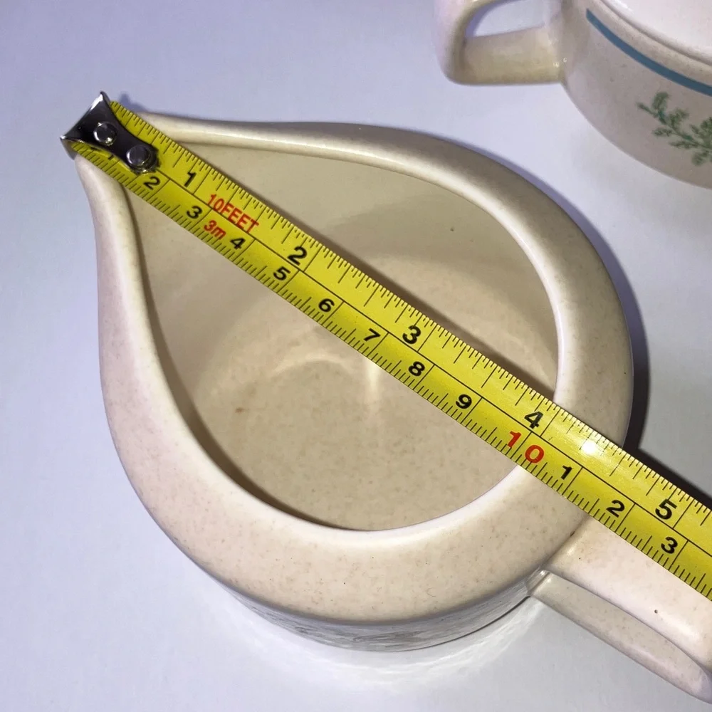 Vintage TemperWare Fancy Free Cream and Sugar‎ Serving Set